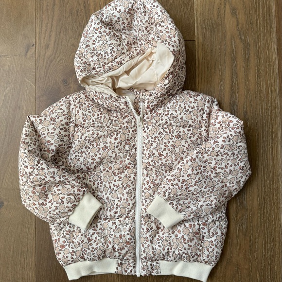 Rylee + Cru Harvest Floral Puffer Jacket - Picture 3 of 4
